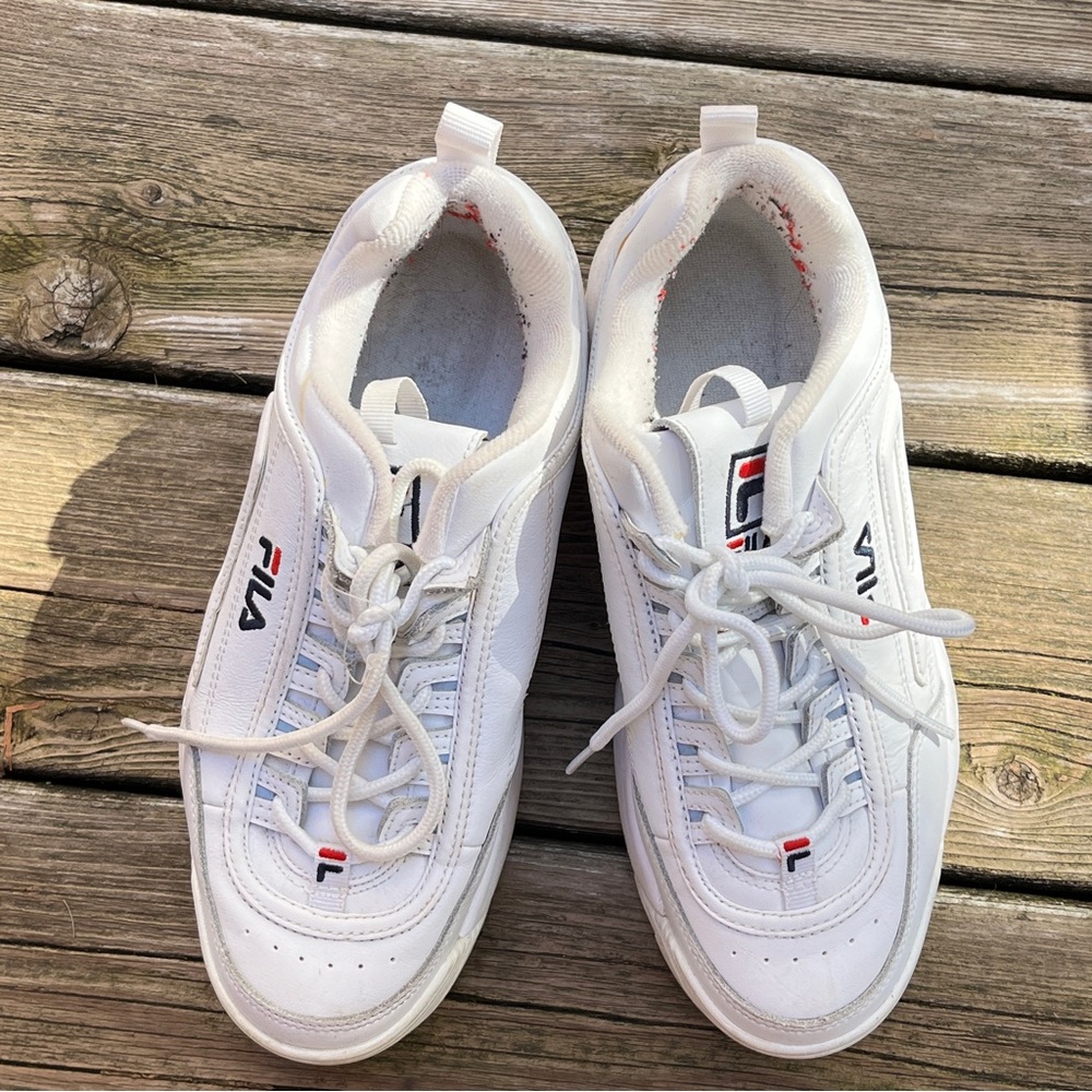 Fila shoes/sneakers leather upper,  size 9